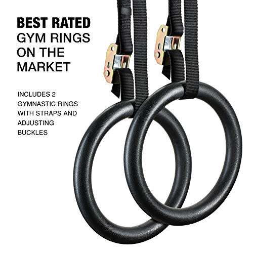 image for YOGU Gymnastic Rings for Strength and Muscular Bodyweight Cross-Traini