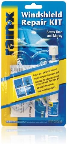 RainX Fix a Windshield Do it Yourself Windshield Repair Kit, for Chips, Cracks, Bulll's-Eyes and Stars