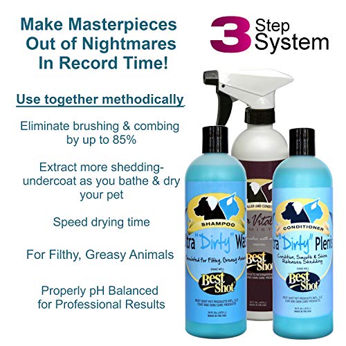 Best Shot Pet Ultra Dirty Plenish Conditioner, 16 Oz Pricepulse