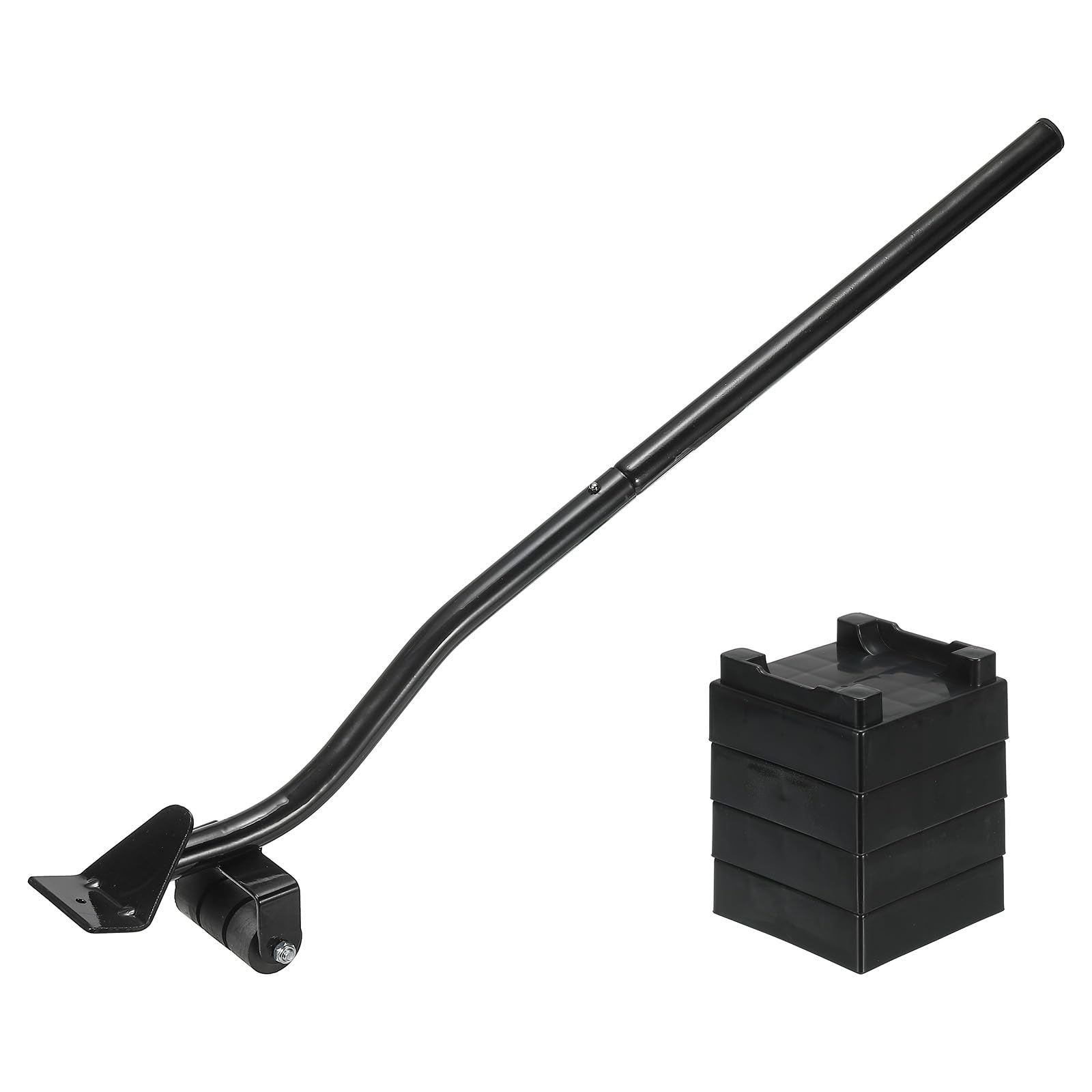PATIKIL Furniture Lifter Tool, 24" Carbon Steel, Black, Compact, Moving Equipment, Lifter