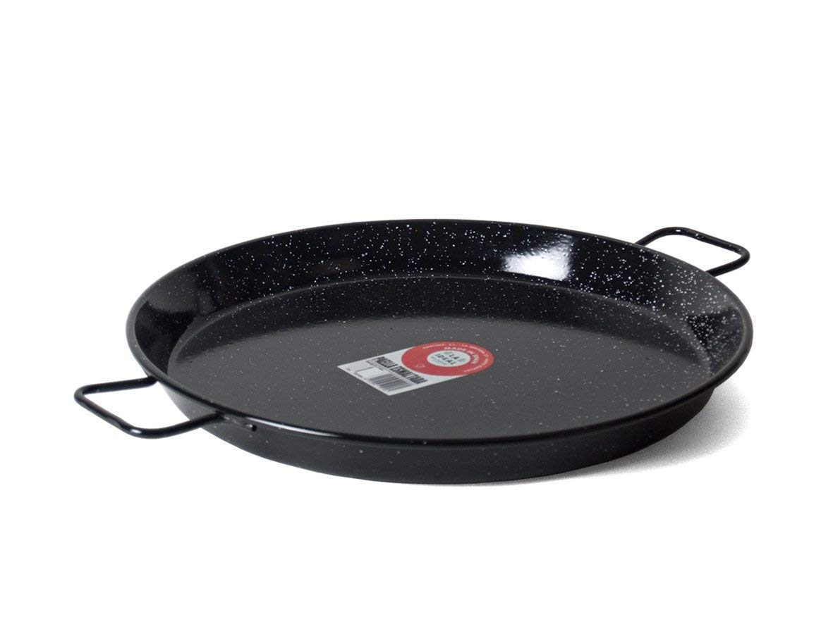 Garcima La Ideal Enamelled Steel Paella Pan 42cm