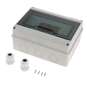 Amazon 防雨 アウトレットボックス 8ウェイ 配電 保護ボックス ウォール 屋外 防水ip65 アウトレットボックス 産業 研究開発用品 通販