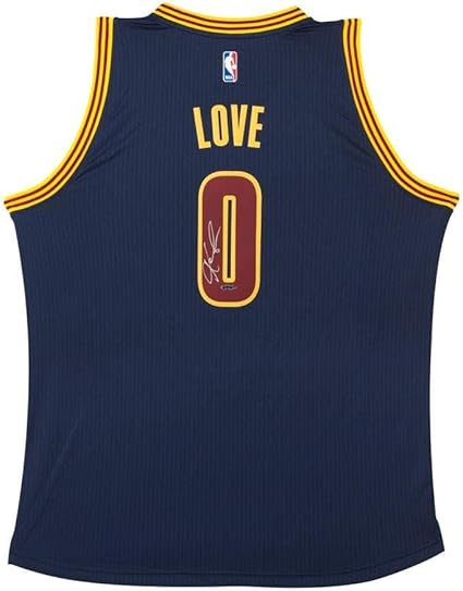 kevin love signed jersey