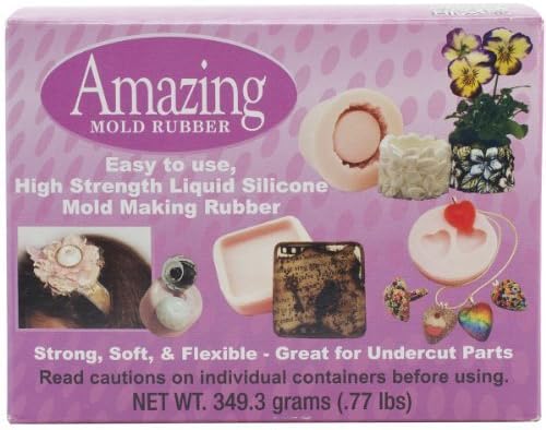 Alumilite Amazing Mold Rubber Kit, 0.77- Pound by Amazing Mold Putty