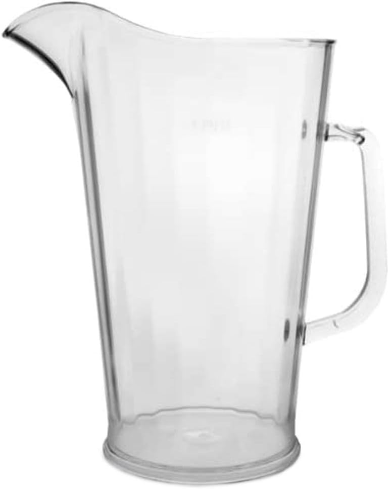 Elite 4 Pint Polycarbonate Jugs Lined and CE Marked at 80oz / 2.5ltr