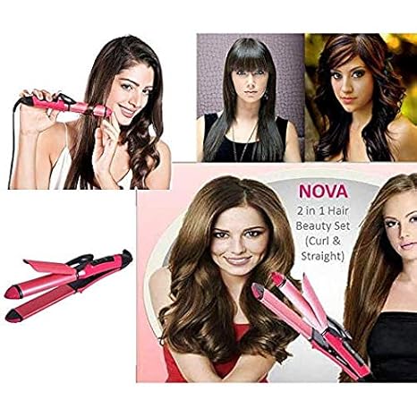 nova 2 in 1 hair straightener and curler price