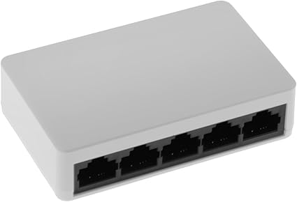 Amazon スイッチングハブ 5ポート イーサネットスプリッター 全二重 10 100mbps 高速 デスクトップ用 Kesoto スイッチングハブ 通販