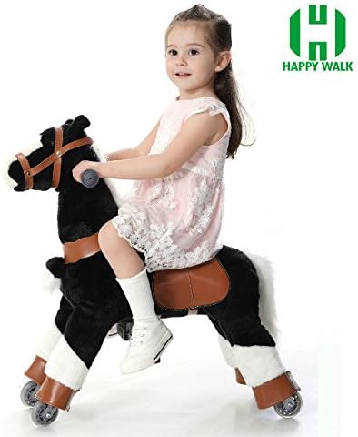 2016 New Time-limited Unisex White Black Gray Hot!!!hi Ce Zebra Walking Horse Kiddie Mechanical Horse Ride Ride On Toy (3-8 Years)
