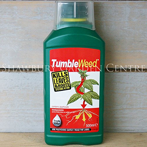 TumbleWeed Glyphosate 500 ml Liquid Concentrate Weedkiller. Amazon.co
