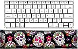 Luxlady Keyboard Wrist Rest Pad Office Decor Wrist Supporter Pillow Image ID: 36626870 Day of The Dead Sugar Skull Seamless Vector Background