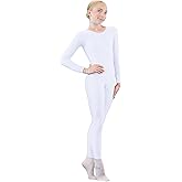Danzcue Girls Long Sleeve Unitard Bodysuit Dancewear