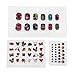 Disney FBA_MINSTCK65 Minnie Mouse Bowtique 65 Piece Decorative Nail Art Kit