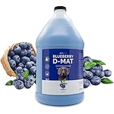 Bark2Basics Blueberry D-Mat Dog Conditioner, 1 Gallon | All Natural Ingredients, Multi-Purpose, Static Eliminating, Loosens Tough Mats and Tangles, Aids in Deshedding