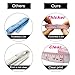 MZD8391 2Pack 79 inch Body Measuring Ruler Sewing Tailor Tape Measure Soft Flexible (Pink) (50 Inch)