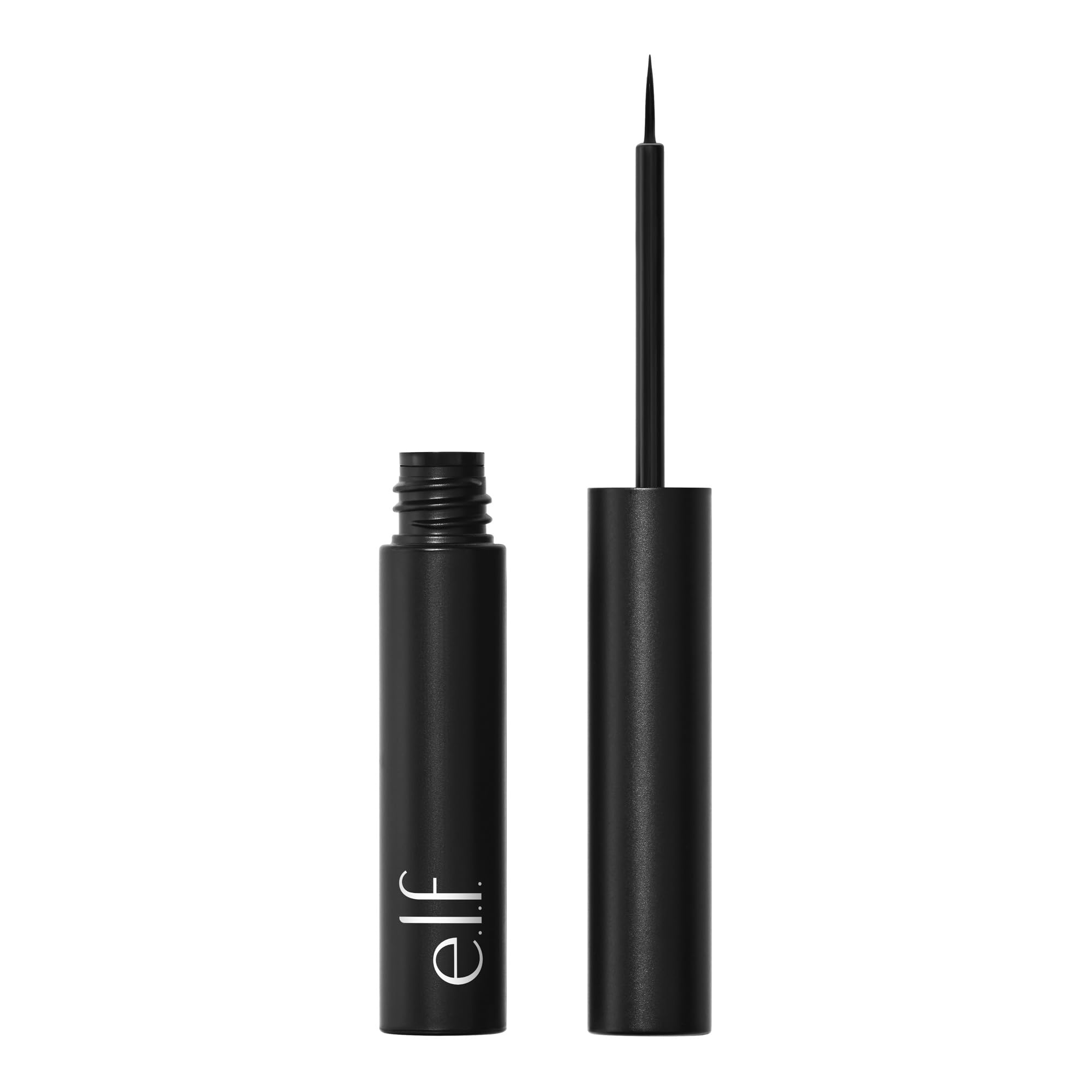 e.l.f. Precision Liquid Eyeliner, Ultra Fine Tip, Creates Bold, Defined Lines, Black, 0.13 Fl Oz (3.8mL)