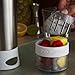 Cocktail Zinger by Zing Anything, Active Infusion, Stainless Steel Spirit Infuser, Food Grade 18/8 Stainless Steel, Healthy Cocktails, Dishwasher Safe, BPA/EA free Tritan Fruit Cup, 20 oz., White