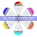 Alritz Smart Bluetooth LED Bulb with Speaker, E27 Dimmable Multi-Color Changing Light Bulb Smart Phone Controlled RGB Music Bulb, Compatible with Android and iOS