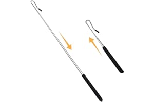 AECSZE 2 PCS Adjustable Puppet Handles Arm Control Rod, Arm Control Metal Rod Accessory for Puppets, for Small, Large Puppets, Full Body Puppet Accessrioes