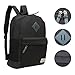 Vivahouse Fashion Versatile School Backpack, Stylish Teenager Student School Bag with Durable PU Leather and Casual Travel Indestructible Design to Take You Anywhere (Outdoor Neutral)