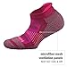 Balega Blister Resist No Show Socks, Fuchsia, Small