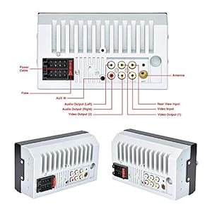 Autoradio Bluetooth 2 DIN Compatibile con Apple Carplay, Lettore MP5 7 Pollici Stereo Auto HD Touchscreen Supporta… - immagine 7