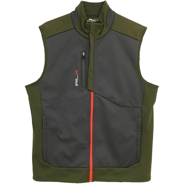 RLX Ralph Lauren Men's Full Zip Golf Vest Gilet Small S at Amazon