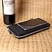 Women RFID Blocking Wallet Genuine Leather Zip Around Clutch Ladies Purse Wristlet (Black Pebble)