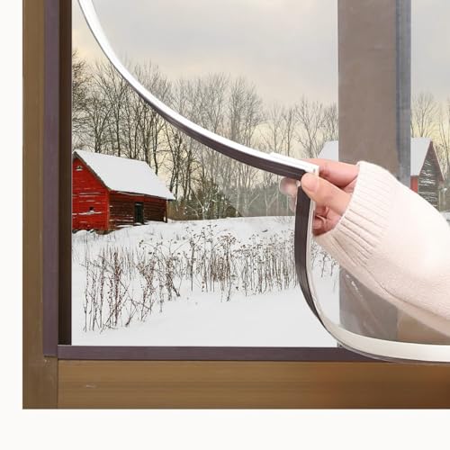 DIY- magnetisches Thermo Cover Fenster-Isolierfolie 89X143cm Wärmeschutzfenster Magnetdämmfenster