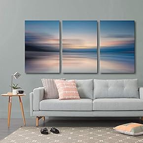 Print Contemporary Art Wall Decor Sunrise Golden Hour...