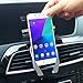 EGOFLEX Car Mount Universal Phone Holder for Smartphones - Easy Snap-On Air Vent Cradle for iPhone 7, S8, Note 8