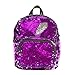 Style.Lab by Fashion Angels Magic Sequin Mini Backpack - Purple/ Silver