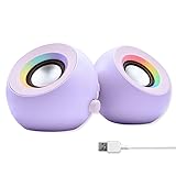 X9 Performance Purple Computer Speakers for Desktop