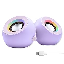 X9 Performance Purple Computer Speakers for Desktop