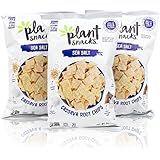 Plant Snacks Sea Salt Mix Cassava Root Chips, Vegan, Big-8 Allergen Free, Non-GMO Project Verified, Gluten Free, Grain Free, No Added Sugar, 5 oz Bags, Pack of 3