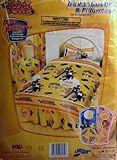 Lazy Town Lazytown Sportacus Yellow Duvet Cover and Pillow Case Pilowcase Set