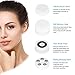 Facial Cleansing Brush - Etmury Waterproof Face Spin Brush Set, Electric Face Scrubber - 4 Brush Heads & 3 Speed for Deep Cleaning, Exfoliating, Cosmetics Removing, Facial Massaging (White)