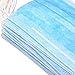 50pcs Surgical Disposable Face Mask,Three Layer Face Dust Earloop, Medical Mouth Flu Mask, Blocking Dust Air Pollution Flu Protection, Breathable and Comfortable, Daily Cold Protectio (Sky Blue)