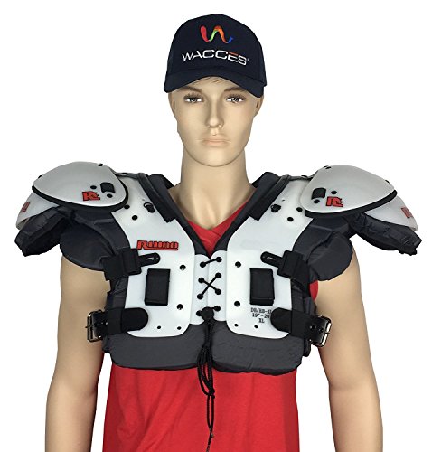 Wacces Rhino Crusher Adult Football Shoulder Pads (XSmall)