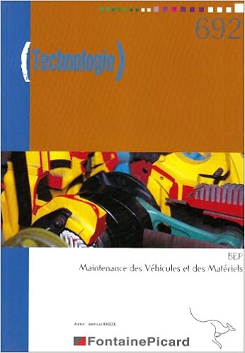 Amazon Fr Technologie Bep Maintenance Des Vehicules Et Des Materiels Bascol Jean Luc Livres