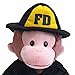 Gund Curious George Fireman Stuffed Animal