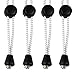 GWHOLE 5 Pairs of No Tie Elastic Shoelaces for Sports and Outdoor Activities,White