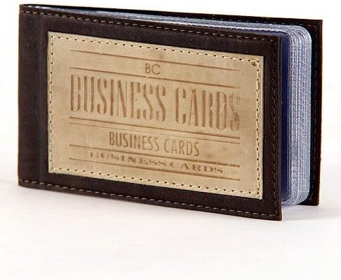 Exklusives Leather Cover für Kreditkarten, Visitenkarten, Ausweise - hochwertiges Leather - Edle Verarbeitung - BUSINESS