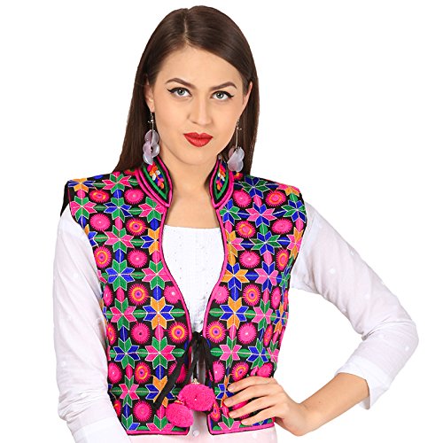 vastraa fusion women's cotton ethnic jacket