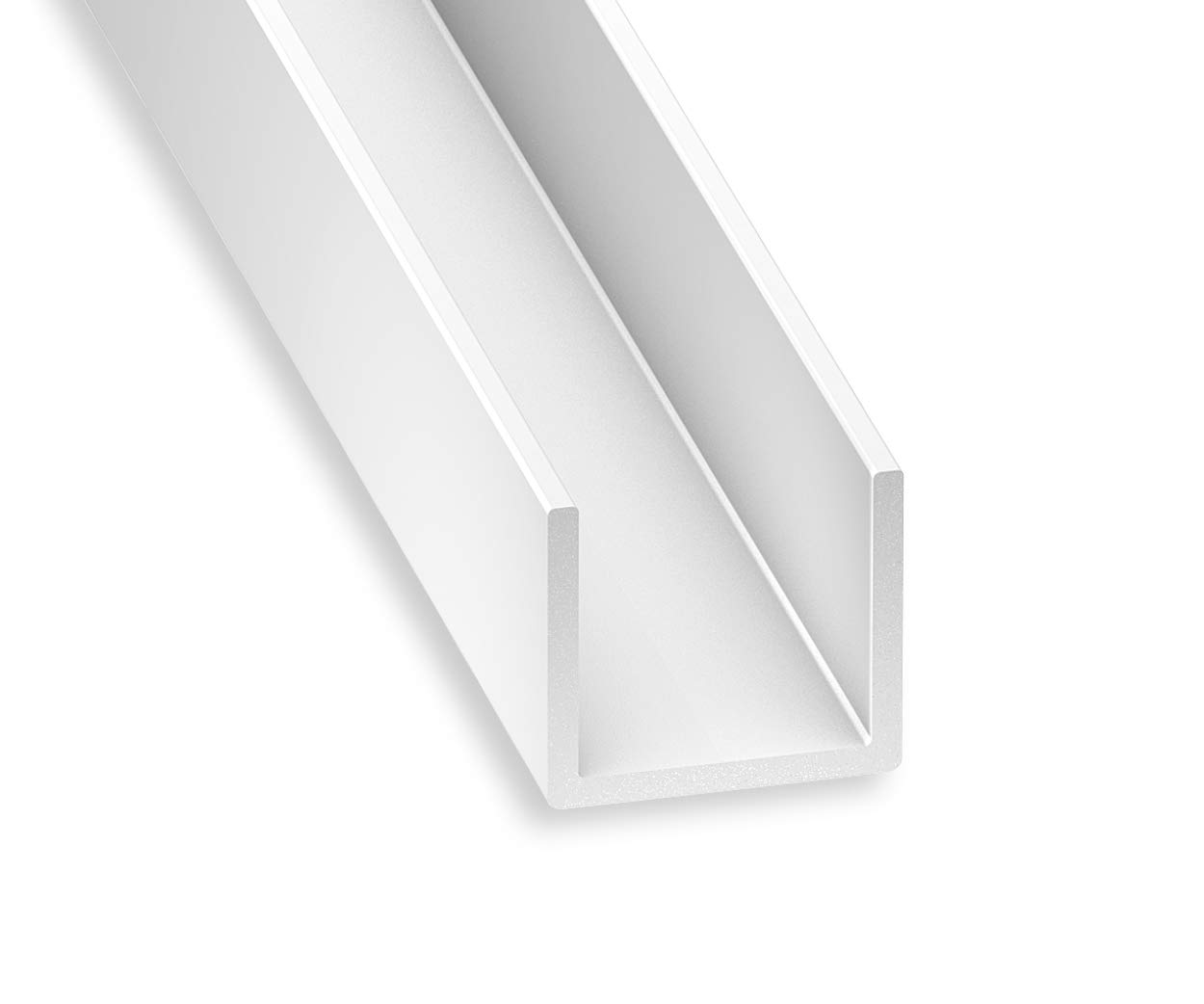 CQFD U PVC White 10 x 14 x 1 mm Inner 12 1 m