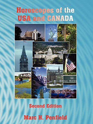 Horoscopes of the USA and Canada by Marc H. Penfield