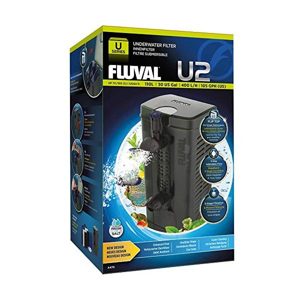 Fluval-U2-Underwater-Aquarium-Filter-110-Litre-30-US-Gal Fluval U2 Underwater Aquarium Filter 110 Litre (30 US Gal)