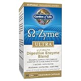 Garden of Life Vegetarian Digestive Supplement - Omega Zyme ULTRA Enzyme Blend for Digestion, Bloating, Gas, and IBS, 90 Caplets