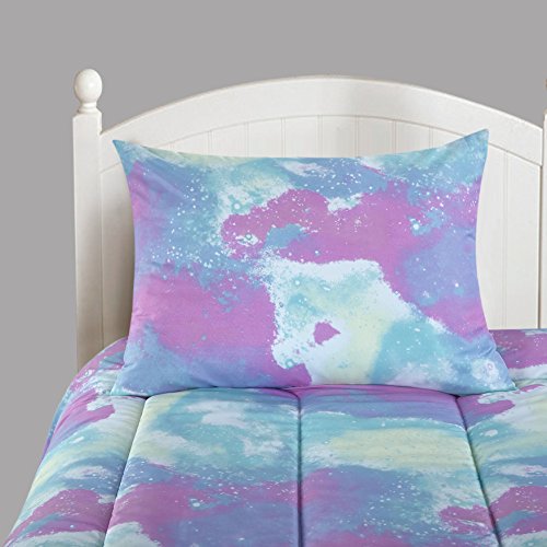 60 Off D I D 5 Piece Kids Purple Teal Blue Tie Dye Comforter Twin