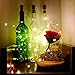 Yitee 6 PCS 6 Colors LED String Light, Battery Operated Wine Bottle Cork Lights 20 Starry LED Copper Wire Lights, 6.5 Feet/2M,Best for Mason Jar Lights,Moon Lights,Party,Wedding and Home Decoration
