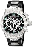 Invicta Men's 6674 Corduba Chronograph Black Dial Polyurethane Watch